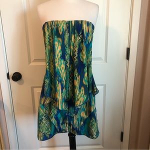 City triangles strapless dress